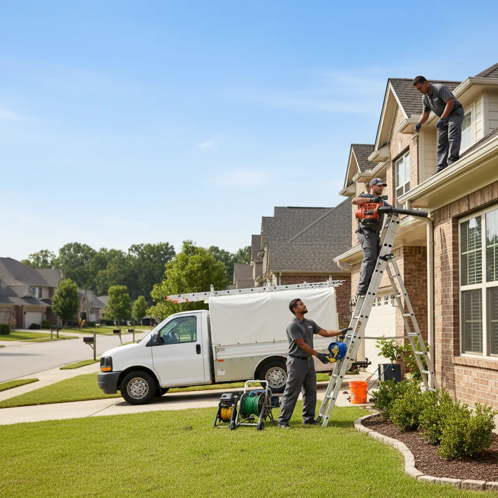 Home Gutter Service in Hostetter, PA near me